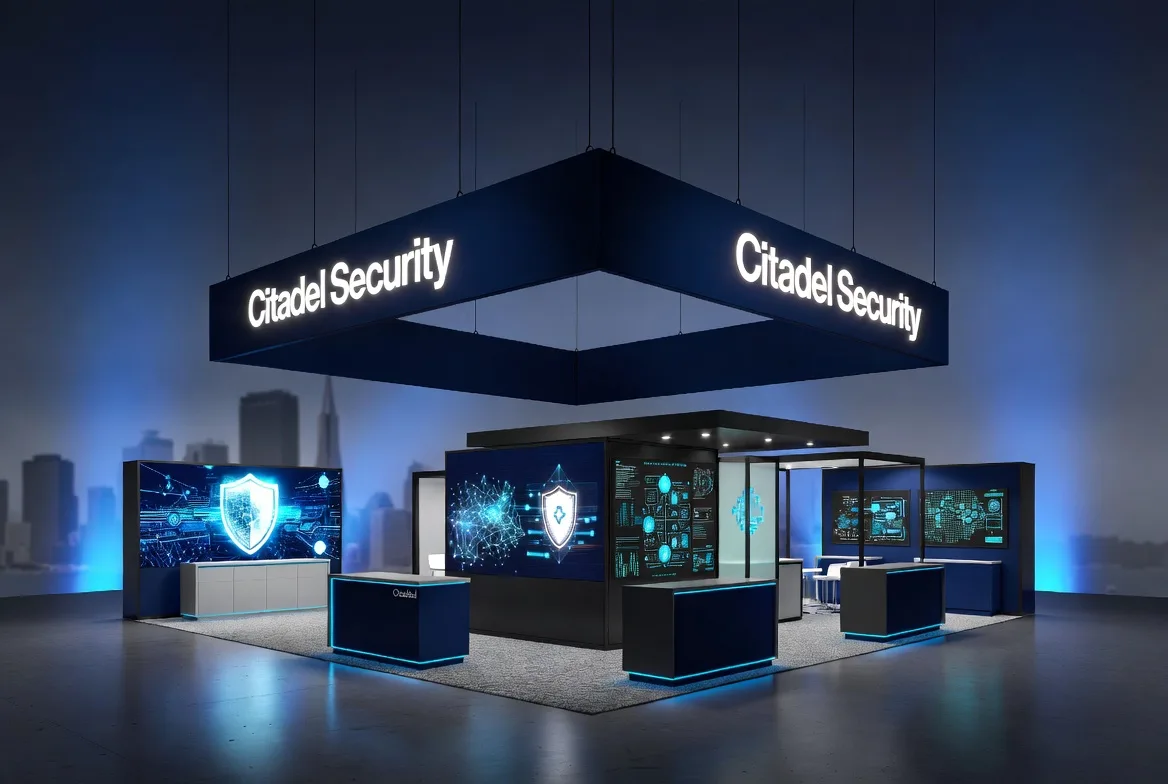 Citadel Security exhibition booth