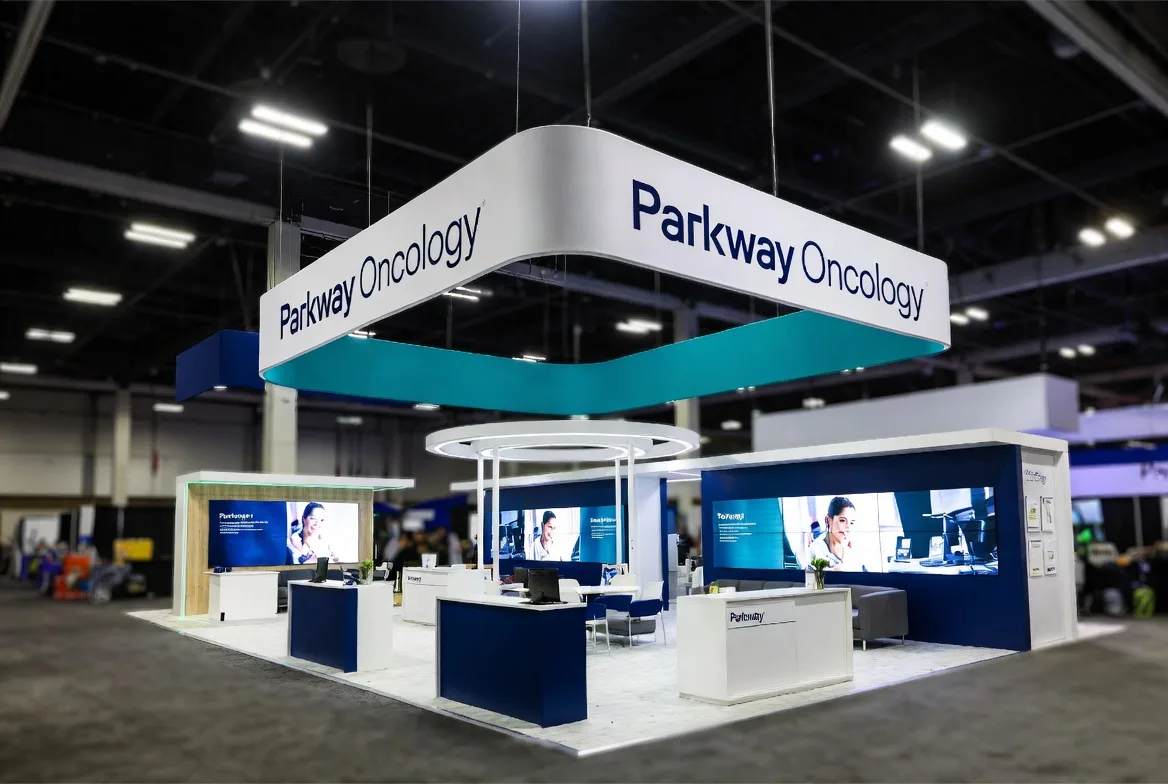 Parkway Oncology exhibition booth